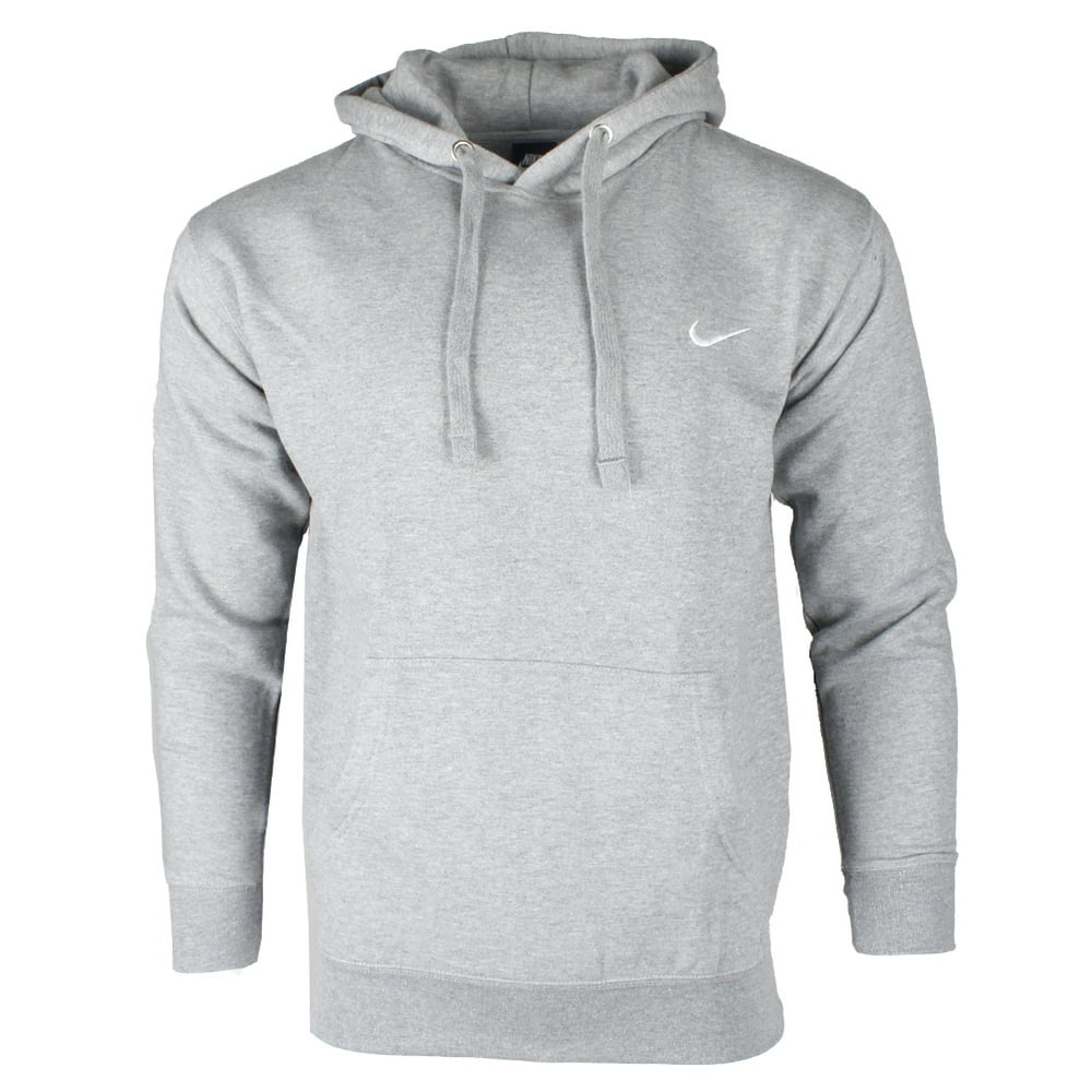 Nike - Nike Men's Long Sleeve Embroidered Swoosh Fleece Pullover Hoodie ...