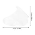 thumbnail image 2 of Transparent Disposable Foot Bags for Outdoor Use PET Material Comfortable One Time Foot Cover Fits All Sizes 100PCS, 2 of 8