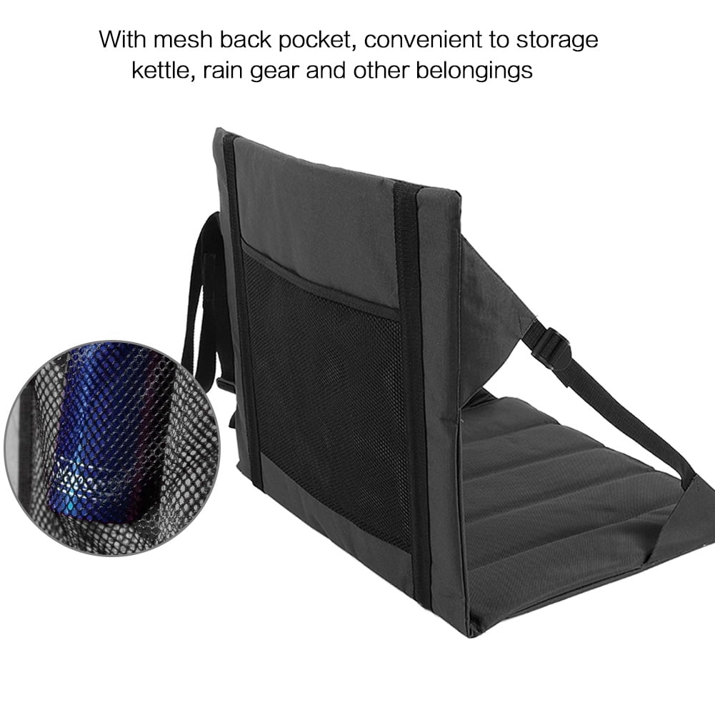 Chaise Pliante De Camping Portable Avec Coussin – Idéale Pour Pique-nique Et Stade – Neuve