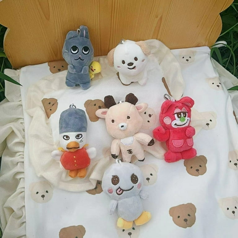 10cm Kpop Idol RIIZE Plush Doll Keyring Stuffed Animal Dolls Bag
