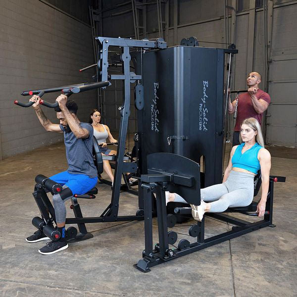 Body-Solid S1000 Four-Stack Universal Weight Machine (Commercial Gym Quality) by Pro Clubline