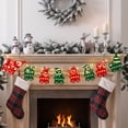 thumbnail image 3 of Homellea Lighted Christmas Garland with Holiday Sweater Shapes, Pom Pom Beads and Lights, Battery Operated Hanging Banner for Tree, Mantel, Window and Seasonal Party Decor, 118.11 Inch, 3 of 6