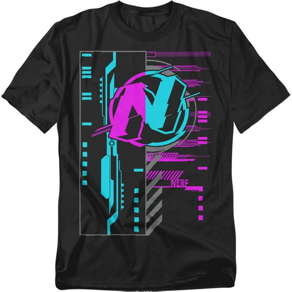 Nerf T-Shirt Cyber Unisex Graphic Tee For Men & Women