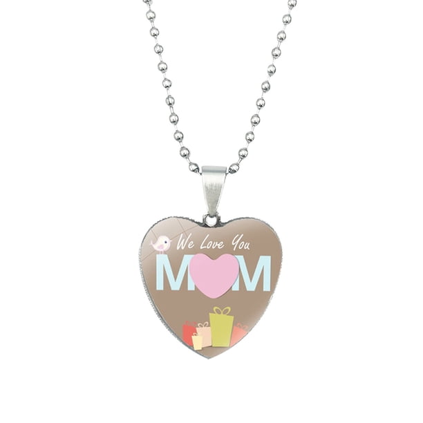 Collar de MAMÁ Xihbxyly Regalo de MAMÁ Regalo de cumpleaños Accesorios para mujer