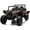 Black, variant on OTTORD 24V UTV 2 Seater Electric Car Vehicles for Big Kids, Black