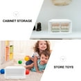 thumbnail image 6 of 1Pc Durable Home Storage Container Simple Clothes Holder Visible Storage Box, 6 of 6