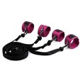 thumbnail image 3 of Sistema de sujeción de cama Correas Bondageromance Sex Fetish Sm Lujo Debajo de la cama Bondage Slip on Doll Pierna y tobillo Kit de sujeción para atar a su amante para juegos fetichistas para adultos, 3 of 8