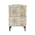thumbnail image 6 of Homesvale Elmina Push Back Recliner Chair, Multi Coral Paisley, 6 of 7