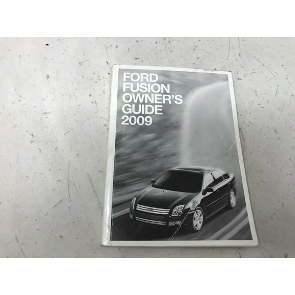 2009 Ford Fusion Owners Manual Handbook OEM H02B08001
