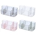 thumbnail image 4 of Makeup Organizer Wall Mounted Clear Cosmetic Display Case Shower Caddy for Home, 4 of 10