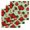 Green, variant on Pink Strawberry Kitchen Dish Towels for Drying Dishes Set of 4, Spring Floral Watercolor Summer Botanical Waffle Weave Microfiber Hand Tea Bathroom Towels Quick Dry & Absorbent Towel 12x12