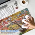 thumbnail image 4 of Washable Mouse Pad,Welcome Fall Pumpkin Harvest Rectangle Desk Mat Non-Slip Rubber Base for Desk Gaming Laptop Mouse Mat for Gaming Gift (31.5x11.8in), 4 of 6