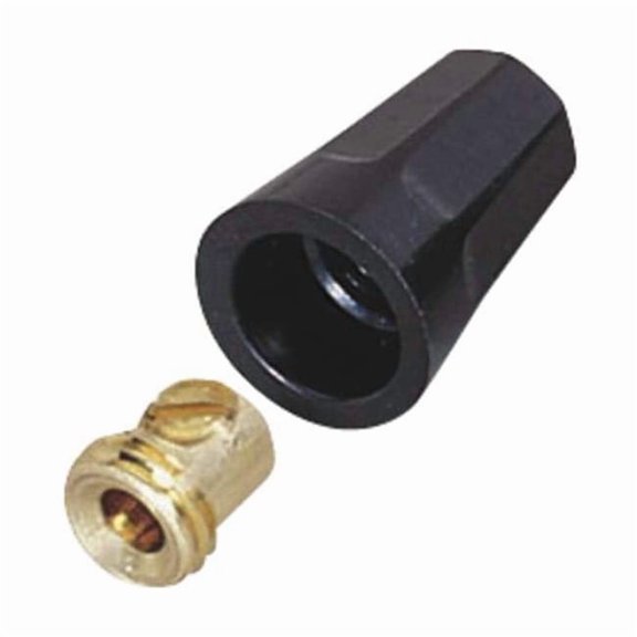 Ideal Mechanical Lug, Black, 300 V, 10 PK 30-1222G