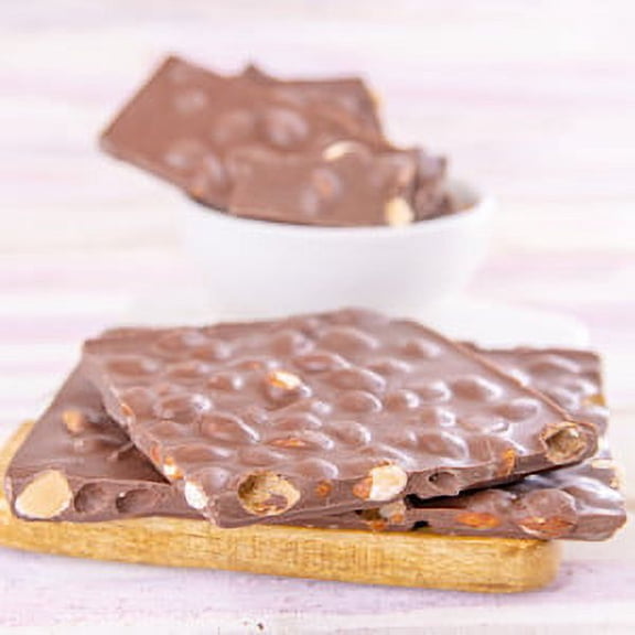 Wockenfuss Candies Sugar Free Almond Bark - Milk - 1lb