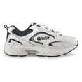 Guide Gear Men's LaceUp Walking Shoes White/Navy 14 4E (2xExtraWide