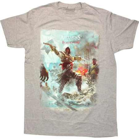 Assassins Creed 4 Edward T Shirt Sheer