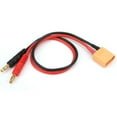 thumbnail image 4 of 30cm XT90 Male Connector to 4mm Banana Plug 14AWG Adapter Cable for B6 LiPo Battery Charger, 4 of 8