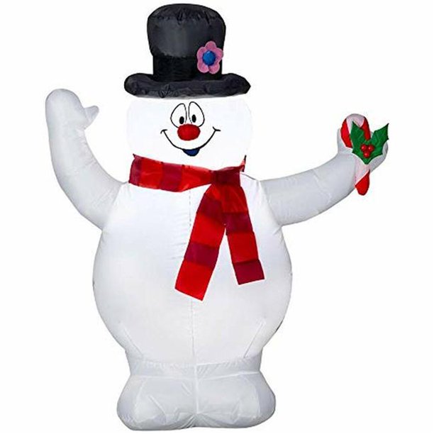 Airblown Inflatables G08 119147X 3.5 in. Frosty Snowman Inflatable with ...