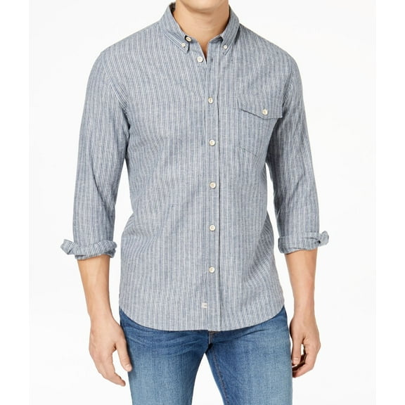 Quiksilver Mens Medium Lafitania Rocks Button Down Shirt