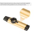 thumbnail image 3 of Hweilai Aluminum Alloy Kazoo Woodwind Instrument Musical Instrument for Beginners Gold, 3 of 7