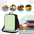 thumbnail image 4 of Lsque Green Avocado Lunch Bag Lunch Box for Women Men Reusable Insulated Lunch Tote Bag,Leakproof Thermal Cooler Sack Food Handbags Case High Capacity, 4 of 9