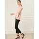thumbnail image 4 of Blusa Top Peplum Allegra K Rosa XS, 4 of 6