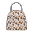 thumbnail image 1 of Fotbe Cute Cats Bolsa de Almuerzo con Estampado, Lonchera Aislada, Contenedor de Comida Reutilizable Tipo Cooler a Prueba de Fugas, 1 of 6