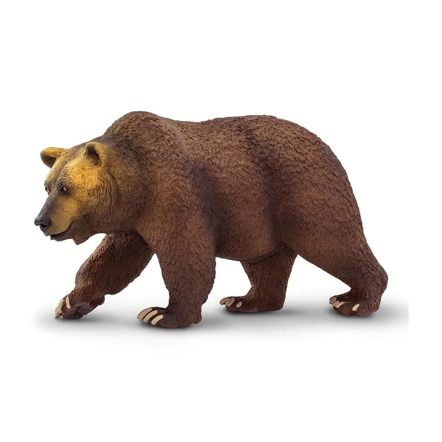 Safari Ltd. Grizzly Bear - Lifelike 9" Wildlife Figure - Educational Toy for Boys, Girls, & Kids Ages 1+