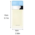 thumbnail image 3 of Sueño Light Blue For Women Eau Toilette Spray EDT 1.6 Oz 100ml Azul azul, 3 of 4
