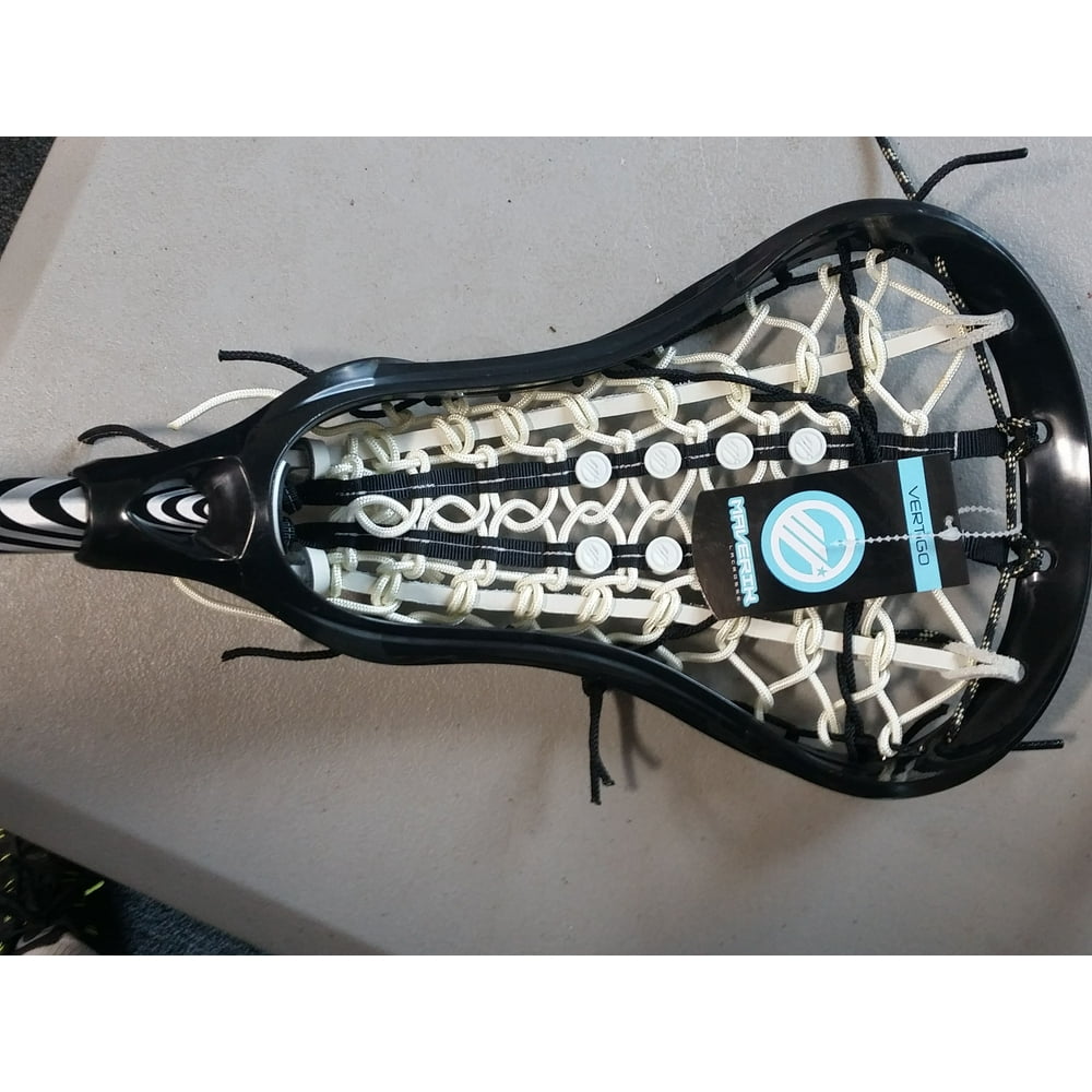 New Warrior Maverick Lacrosse Women's Vertigo Complete Stick Black