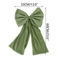 thumbnail image 2 of Bow for Coquette Room Decor Ribbon Tie Coquette Bows for Baby Shower Birthday Party Supplies Door Wall Decor (Green), 2 of 6