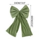 thumbnail image 2 of Christmas Double-Layer Oversized Bow With Flowing Tails Statement Hanging Decoration For Trees Banisters And Mantels, 2 of 6