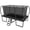 Black, variant on YORIN Trampoline, 10FT x 17FT Rectangular Trampoline for Kids Adults, 2000LBS Recreational Large Trampolines with Enclosure Net, Non-Slip Ladder, Galvanized Heavy Duty Outdoor Trampolines