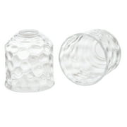 Kira Home 5" Petit Water Glass Shades, Pendant / Bathroom Light Globes Replacement Glass, 1-5/8" Fitter Opening for