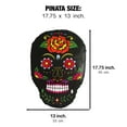 thumbnail image 4 of Black Sugar Skull Pinata, 4 of 5