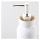 thumbnail image 4 of Accesorios de baño Dispensador de jabón de cerámica for cocina, baño y encimera, bomba de loción/dispensador de jabón, decoración de bañera y ducha, color blanco, 4 of 7