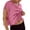 A1 Pink, variant on BODOAO Women's Open Back Workout Top, Short Sleeve Y2K Yoga Shirt, Athletic Slouchy Crop Tee, Casual Backless Running Gym Top for Fitness and Streetwear Black L