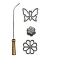 thumbnail image 2 of Rosette Mold Sets with Handles BY KITCHEN SUPPLY, 2 of 4