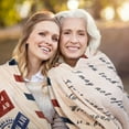 thumbnail image 5 of Gifts for Grandma from Grandson or Granddaughter - Soft Flannel Hug Grandmother Throw Blanket Thanksgiving, Christmas, Nana Birthday Gifts, 5 of 6