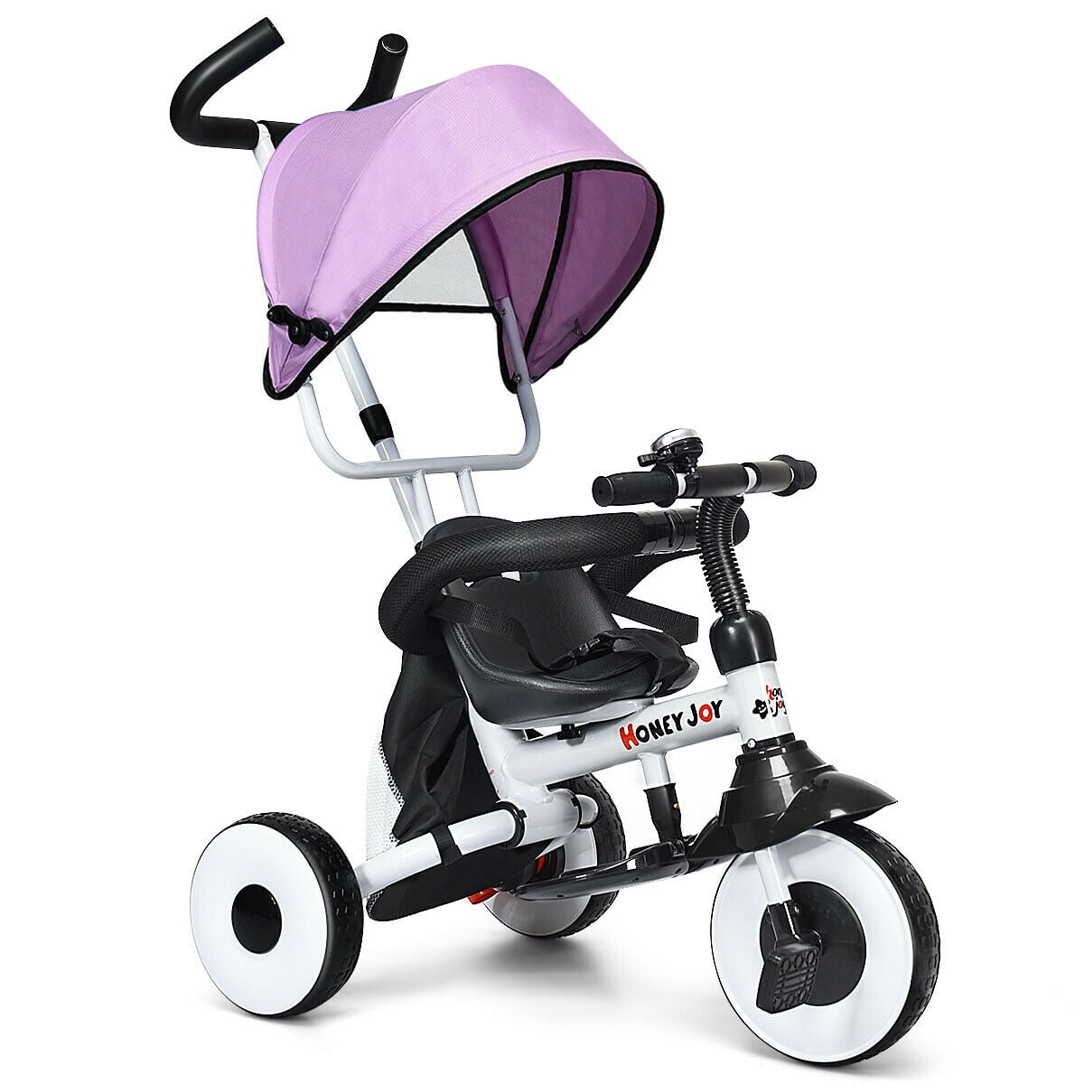 Suge Baby Stroller Portable Baby Carriage Stroller Lightweight-Stroller Foldable Baby Stroller,Stroller with 5 Safe Carrying Positions High View Frame Purple 
