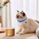 thumbnail image 4 of Collar ajustable para gatos con cierre de seguridad y cascabel – Banda reflectante suave para el cuello de gatitos para la seguridad de los cachorros, accesorio de identificación para mascotas con v, 4 of 6