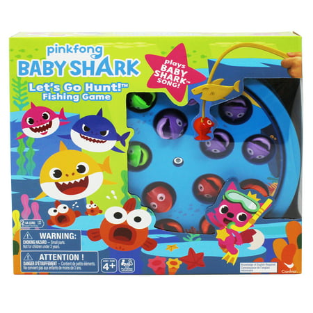 Pinkfong Baby Shark Let's Go Hunt Fishing Game - Plays the Baby Shark