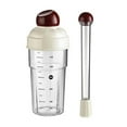 thumbnail image 1 of Coctelera con mortero para coctelería de 600 ml con báscula, accesorios de bar, mezclador de bebidas para cafeterías, fiestas en casa, té de frutas Rojo, 1 of 8
