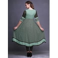 thumbnail image 4 of Bimba Printed Long Kurti For Women Anarkali Dress Indian Casual Top Tunic, 4 of 5