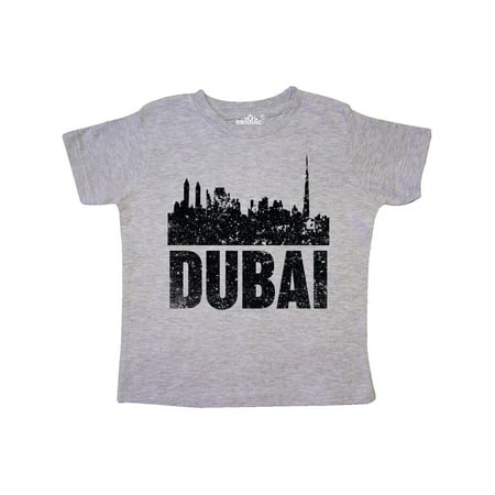 

Inktastic Dubai City Skyline with Grunge Gift Toddler Boy or Toddler Girl T-Shirt