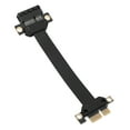 thumbnail image 1 of PCIe 3.0 X1 to X1 Extension Cable,8Gbps High Speed PCI Express 1x Riser Card Ribbon Extender,PCIe Extension Cable for Sound  Data Cards, 1 of 7