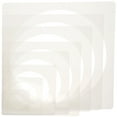 thumbnail image 3 of COOPHYA 8Pcs Circle Stencils for Painting and Diy Crafts in White with Round Design, 3 of 8