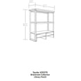 thumbnail image 2 of Pemberly Row Engineered Wood and Metal Utility Hutch in Barrel Oak, 2 of 10