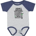 thumbnail image 3 of Inktastic Kidney Disease Awareness Walk Boys or Girls Baby Bodysuit, 3 of 5