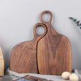 thumbnail image 4 of CIYISON Natural Walnut Wooden Cutting Board Wood Chopping Board Fruit Cheese Bread Tray, 4 of 15